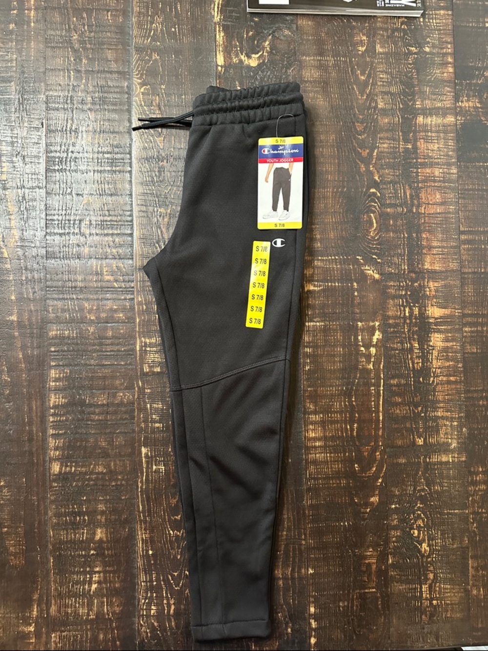 Champion Black Boys' Jogger Sweatpants